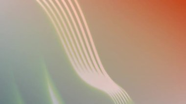 Sarı arkaplandaki parlak çizgilerin fotokopi alanının animasyonu. renk ve tekrarlama konsepti dijital olarak oluşturulmuş video.