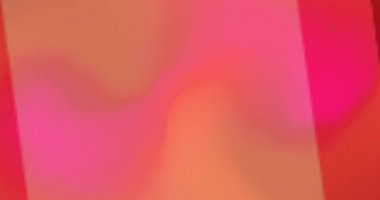 Animation of red text sale on blurred pink and red shapes. retail trade sale communication concept, digitally generated video.