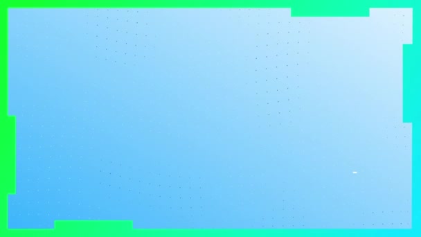 Анімація Тексту Добре Вібрує Рожевим Помаранчевим Над Синім Потім Зеленим — стокове відео