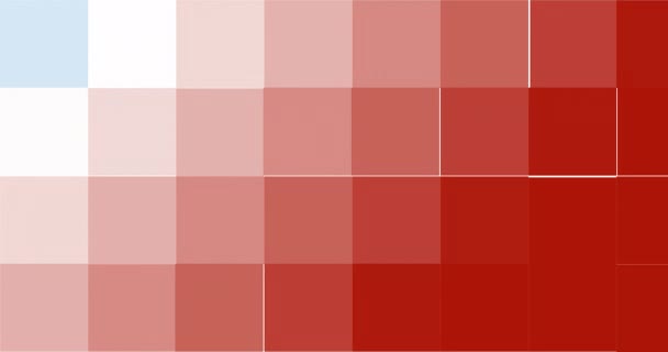 Анимация Американского Флага Дня Ветеранов Красные Белые Синие Пиксели Патриотизм — стоковое видео