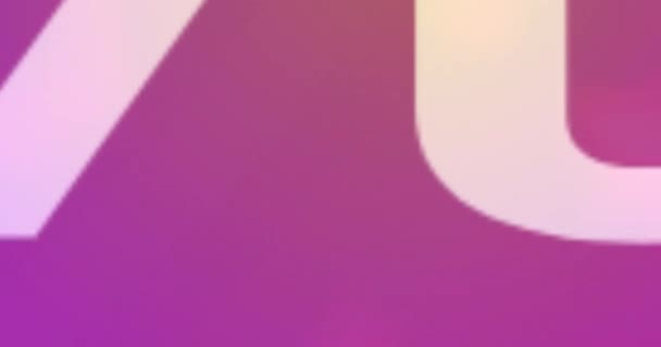动画50 的减价销售文字 在紫色圆圈上的红色背景 零售业销售通信概念 数字视频生成 — 图库视频影像