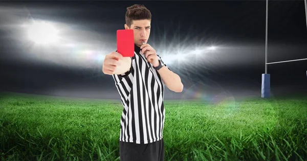 Red Card stock photo. Image of vertical, card, referee - 27177366