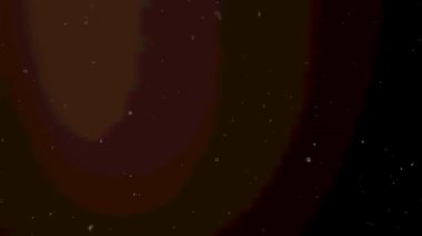 Siyah arka planda hareket eden birden fazla beyaz noktanın canlandırması. desen, renk ve hareket konsepti dijital olarak oluşturulmuş video.