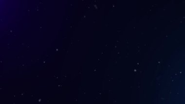 Siyah arka planda hareket eden birden fazla beyaz noktanın canlandırması. desen, renk ve hareket konsepti dijital olarak oluşturulmuş video.