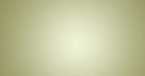 Цифровая Анимация Иконки Карандаша Поверх Белого Круглого Баннера Желтом Фоне — стоковое видео