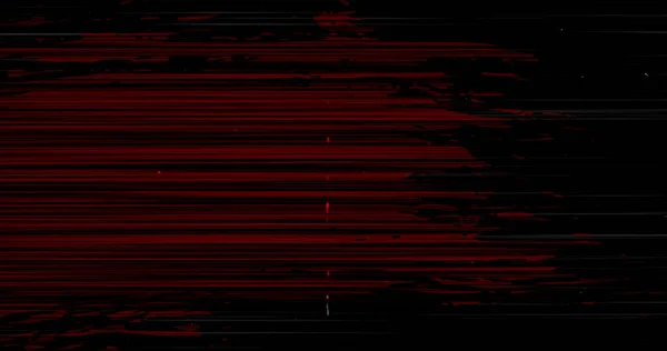 Dikensiz Döngü Üzerinde Hareket Eden Çoklu Siyah Kırmızı Karalamalar Çizgiler — Stok fotoğraf