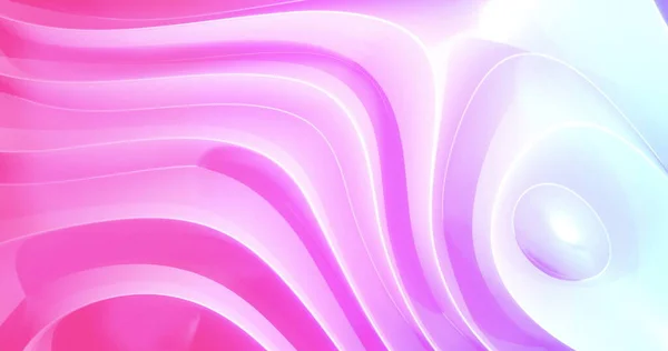 Roze Licht Schaduw Spelen Bewegende Gegroefde Absract Witte Vorm Kleur — Stockfoto