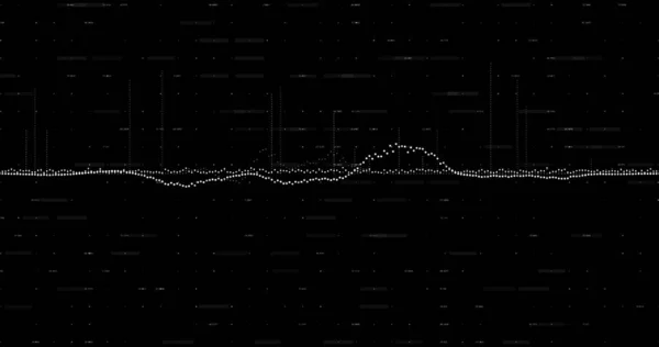 Image Graphique Blanc Composé Points Montant Descendant Avec Des Blocs — Photo