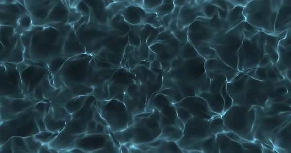 Obraz Niebieski Płyn Falujący Płynący Płynnie Hipnotycznym Ruchu Płynnej Pętli — Zdjęcie stockowe