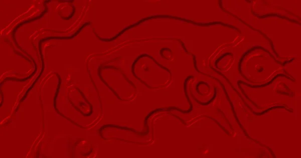 Зображення Декількох Червоних Форм Світяться Махають Крутими Хвилями Плавно Рухаються — стокове фото
