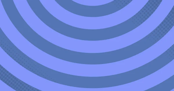 青い背景に白い円のイメージ カラーコンセプトデジタル生成画像 — ストック写真