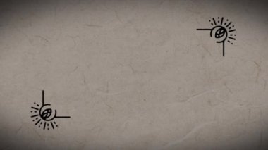 Şampanya şişesinin üzerinde yanan belgelerin siyah arka planda cama dökülmesinin canlandırması. kutlama, parti, gelenek, lüks ve olay konsepti dijital olarak oluşturulmuş video.