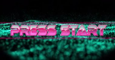 Basın animasyonu sadece metalik pembe harflerle yeşil parlayan ağ üzerinde çizgilerle başlar. Video oyunu, iletişim ve eğlence konsepti dijital olarak oluşturuldu.