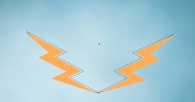 Metin kızların yıldırımlar üzerindeki gücünün bileşimi. Kız gücü, pozitif kadın gücü ve dijital olarak oluşturulan bağımsızlık kavramı.