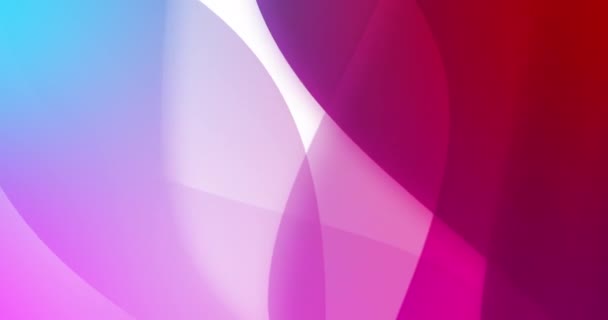 Animation Pink Purple Waving Layers Copy Space Black Background Pattern — Stock videók