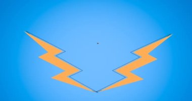 Metin kızların yıldırımlar ve renkli grafikler üzerindeki gücünün bileşimi. Kız gücü, pozitif kadın gücü ve dijital olarak oluşturulan bağımsızlık kavramı.