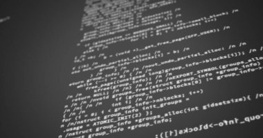 Gri arkaplana karşı bilgisayar arayüzü ve dijital veri işlemenin dijital görüntüsü. okul ve eğitim kavramı