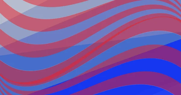 Зображення Червоних Синіх Смуг Абстрактних Візерунків Американського Прапора Патріотизм Незалежність — стокове фото
