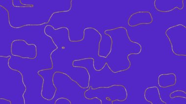 Mavi arka planda hareket eden topoğrafya kalıbının dijital animasyonu. küresel ağ ve teknoloji konsept bağlantısı