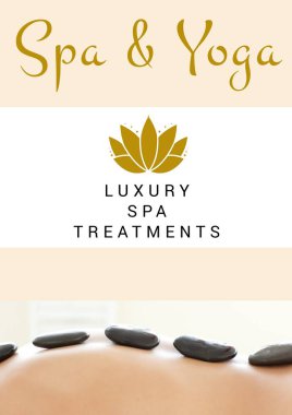 Kaplıcadaki kadın yerine sağlık ve güzellik tedavisiyle ilgili metin. sağlık ve refah kavramı dijital olarak oluşturulmuş imaj.