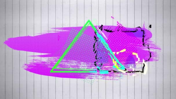 Animation Vente Massive Texte Sur Fond Abstrait Achats Ventes Concept — Video