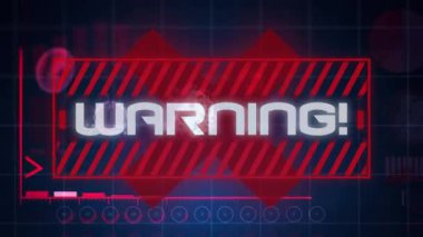 Covid 19 hücrenin ve istatistik kaydı olan metnin animasyonu. küresel covid 19 salgın ve veri işleme konsepti dijital olarak oluşturulmuş video.