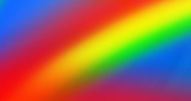 lgbtq sembolünün resmi, gökkuşağı arkaplanı. lgbtq gurur ve eşitlik kutlaması konsepti dijital olarak oluşturulmuş video.