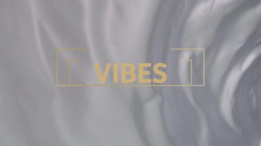 Gri arkaplandaki titreşimlerin animasyonu. Sosyal medya ve iletişim arayüzü kavramı dijital olarak oluşturulmuş video.