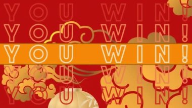 Senin animasyonun renkli grafikleri ve şekilleri yener. arkaplan, sosyal medya ve iletişim konsepti dijital olarak oluşturulmuş video.