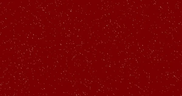 Imagem Cenário Inverno Com Neve Caindo Sobre Fundo Vermelho Festa — Fotografia de Stock