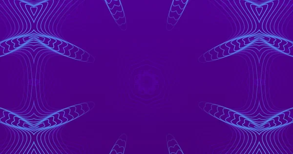 Image Kaleidoscope Abstract Purple Patterns Shapes Moving Hypnotic Motion Seamless — Stock Photo, Image