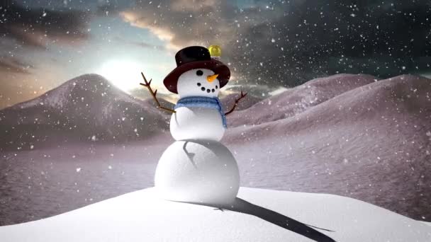 Animation Snow Falling Smiling Snowman Winter Scenery Christmas Winter Tradition — Stock Video © vectorfusionart #502914806 Animation Snow Falling Smiling Snowman Winter Scenery Christmas Winter Tradition — Stock Video © vectorfusionart #502914806