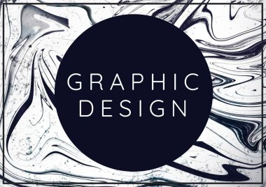 Gri arkaplan üzerindeki dalgalı desenli efekte karşı grafik tasarım metninin dijital olarak oluşturulmuş görüntüsü. yaratıcı grafik tasarım ve iş konsepti
