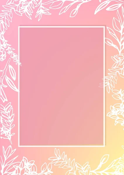 지구적으로 배너의 이미지는 분홍색 배경에 무늬에 초대장 템플릿 일러스트 — 스톡 사진