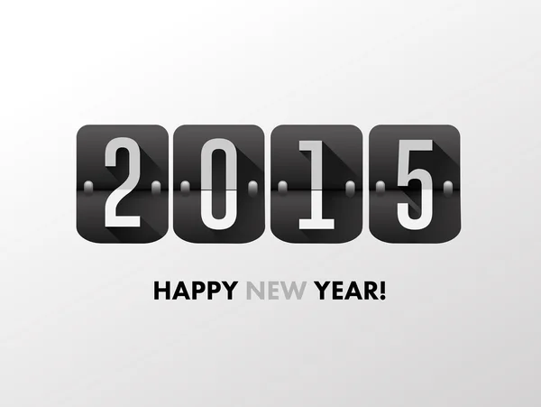 2015 Feliz Año Nuevo Vector — Vector de stock