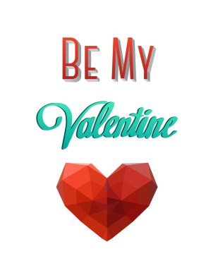 Benim Sevgililer vektör kalp ile olmak