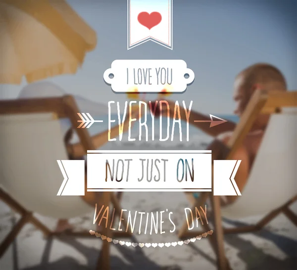Je t'aime tous les jours Valentines vecteur — Image vectorielle