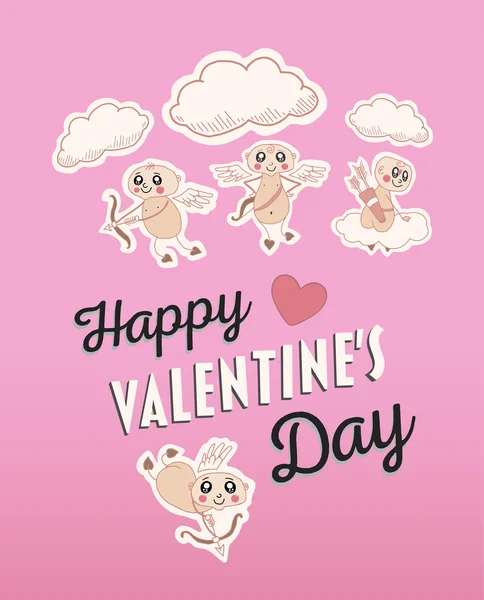 Valentines day vector — Stock Vector