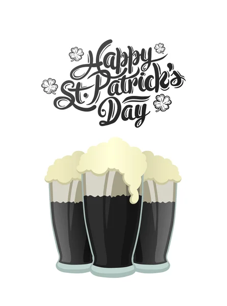 St. Patrick day greeting — Stock Vector