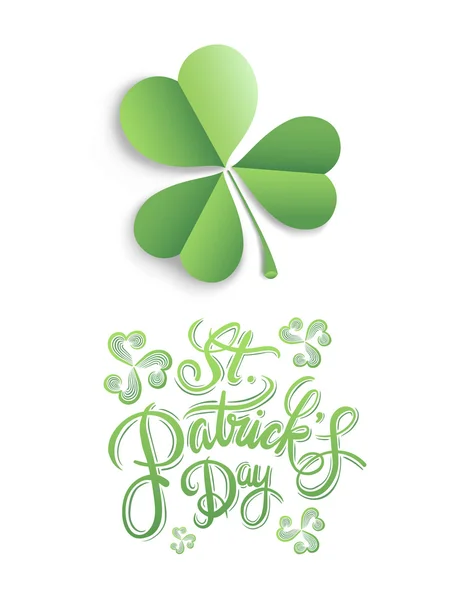 St. Patrick day greeting — Stock Vector