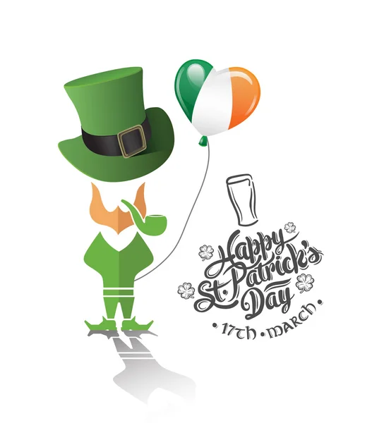 Saint Patrick salutation de jour — Image vectorielle