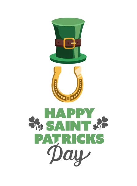 St. Patrick day greeting — Stock Vector