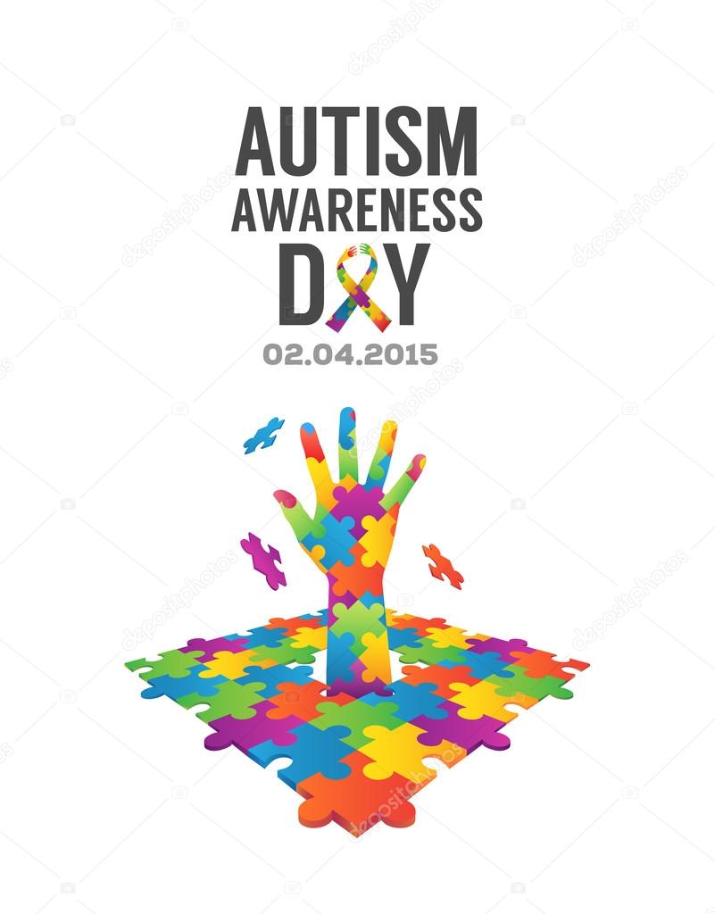Autism awareness design
