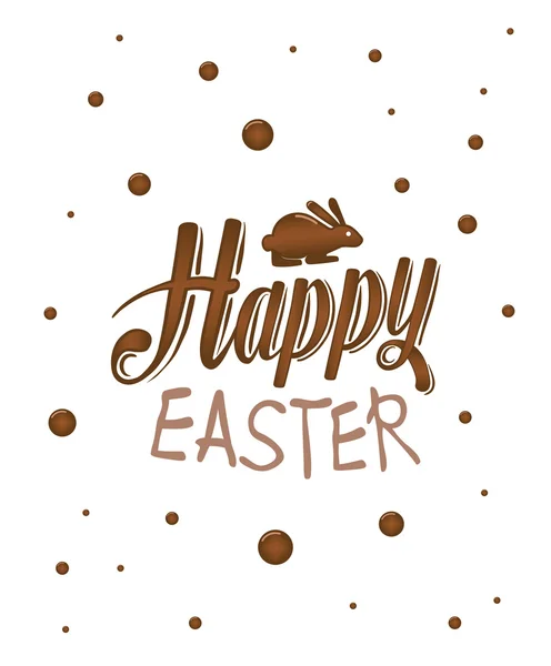 Happy Easter greeting card — Stock Vector