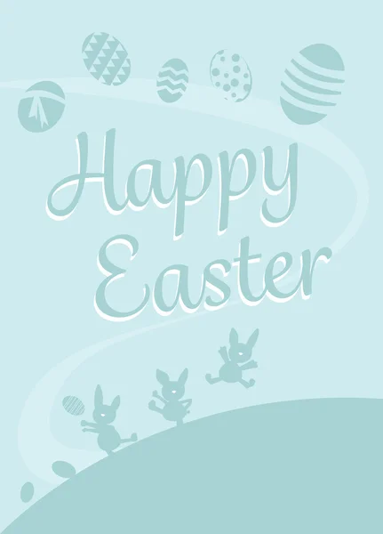 Happy Easter greeting card — Stock Vector