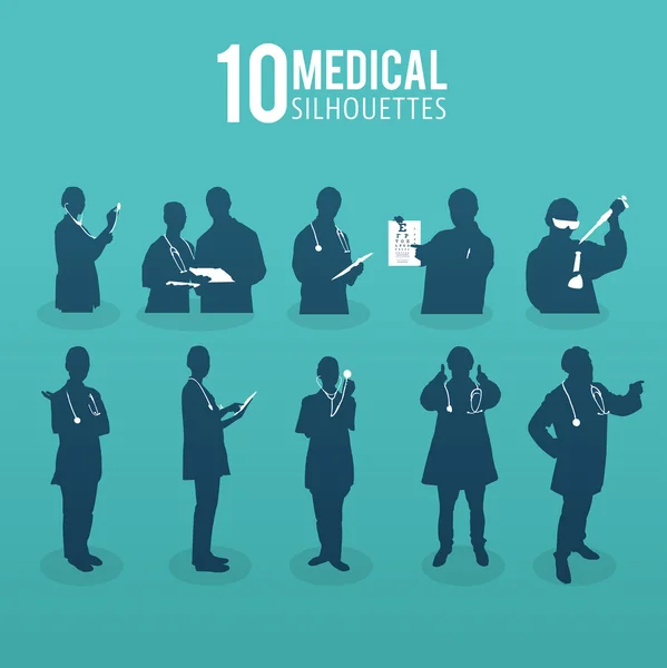 On tıbbi siluetleri