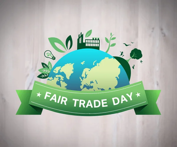 Fair Trade day — Stock Vector