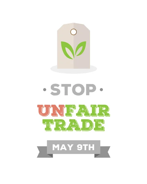 Fair Trade-dag — Stockvector