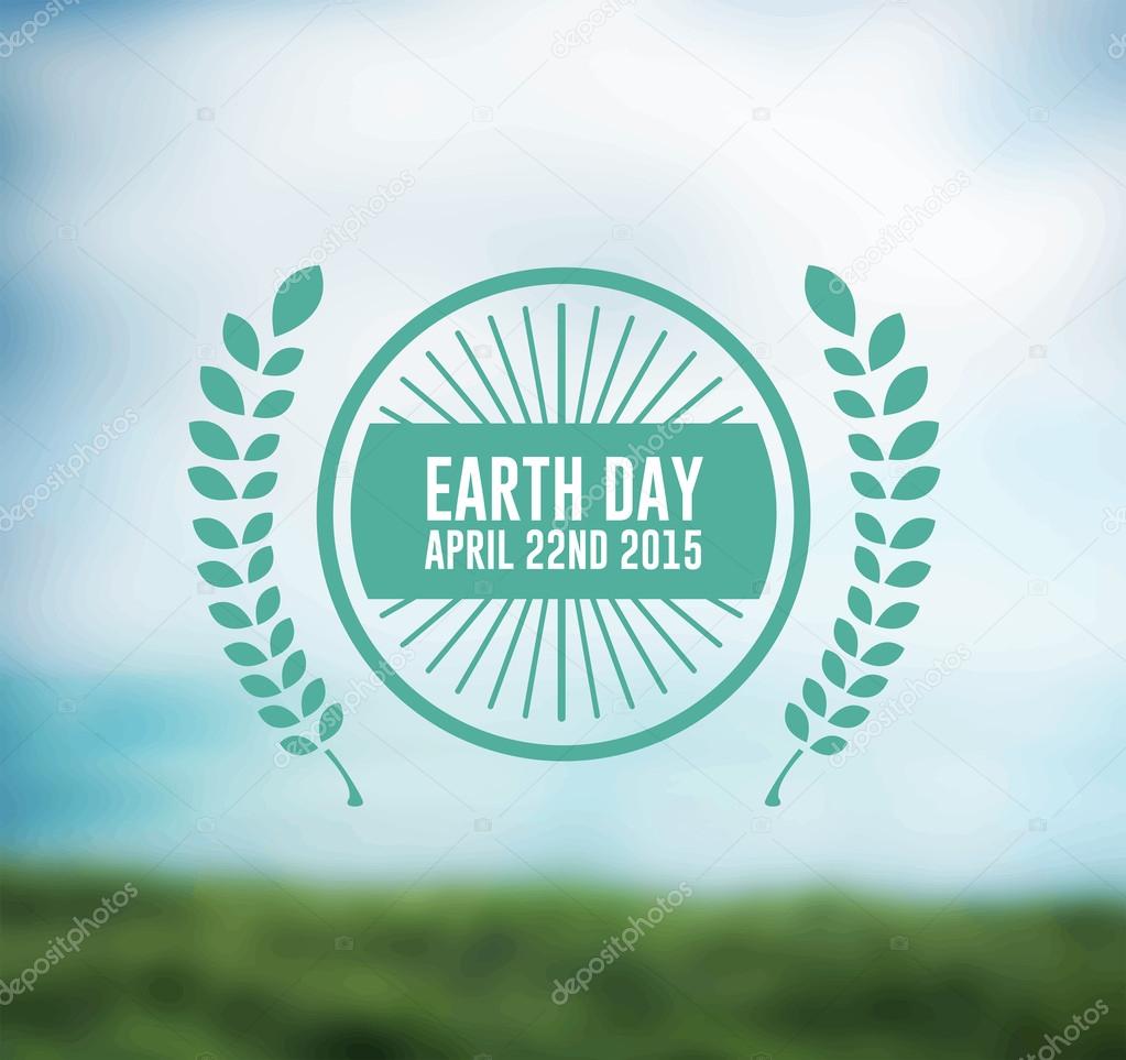 Digitally generated Earth day