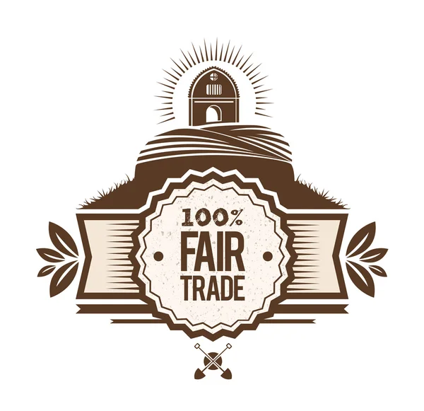 Dia do comércio justo —  Vetores de Stock